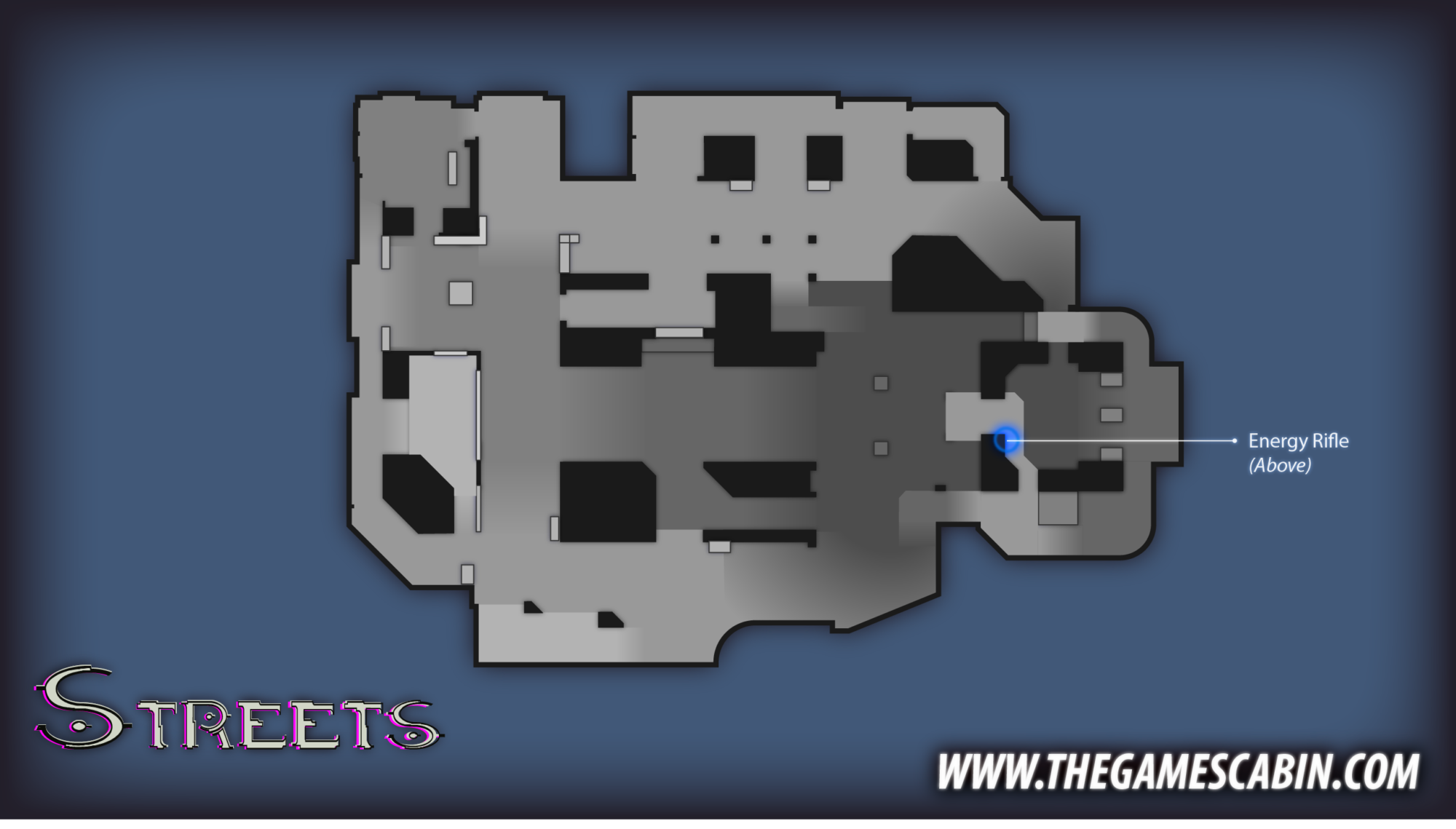 Streets Map Guide Halo Infinite Energy Rifle Spawn location