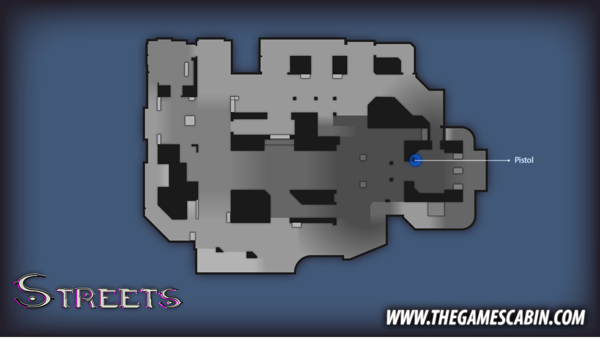 Streets Map Guide Halo Infinite Pistol Spawn location