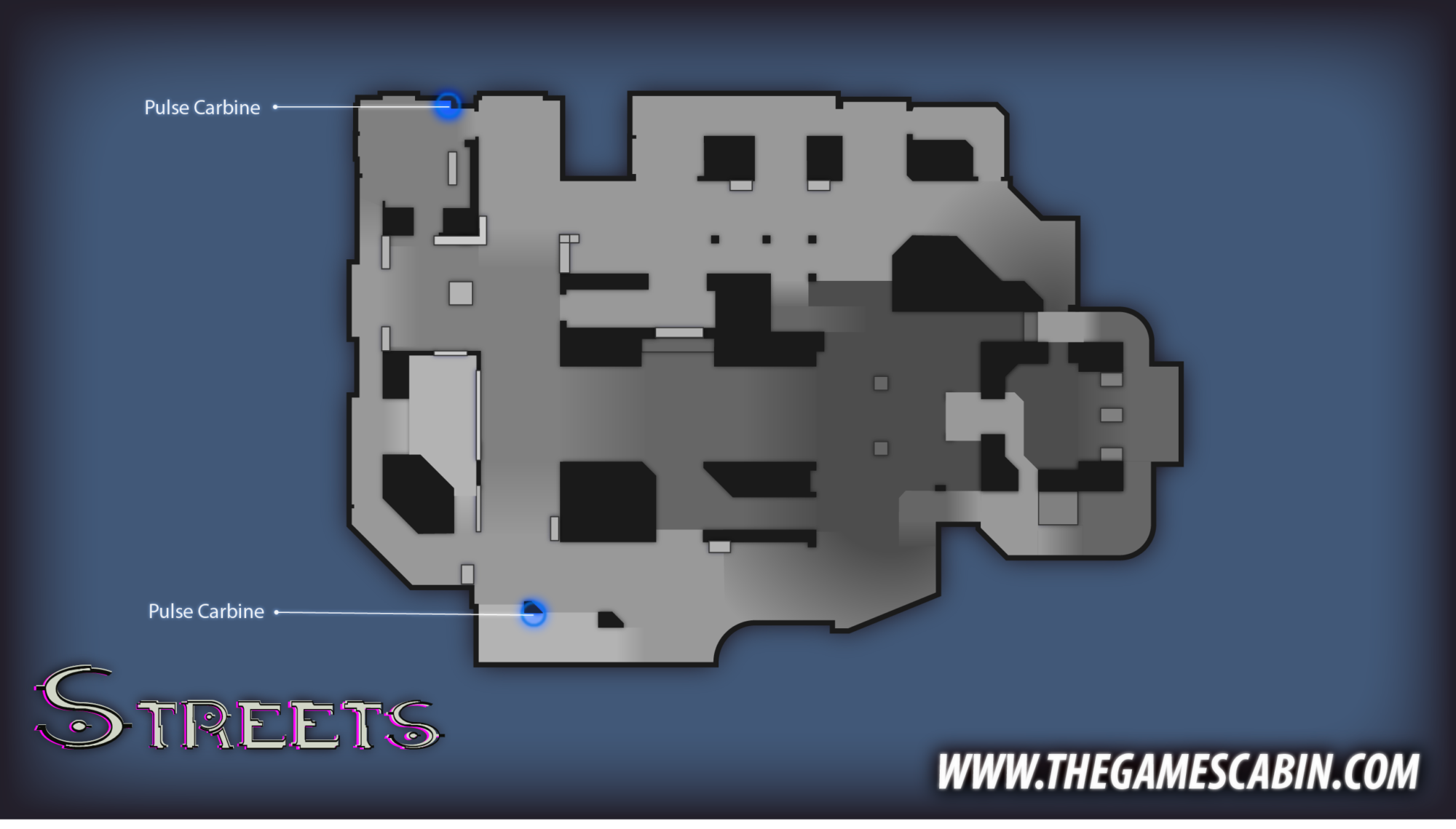 Streets Map Guide Halo Infinite Pulse Carbine Spawn location