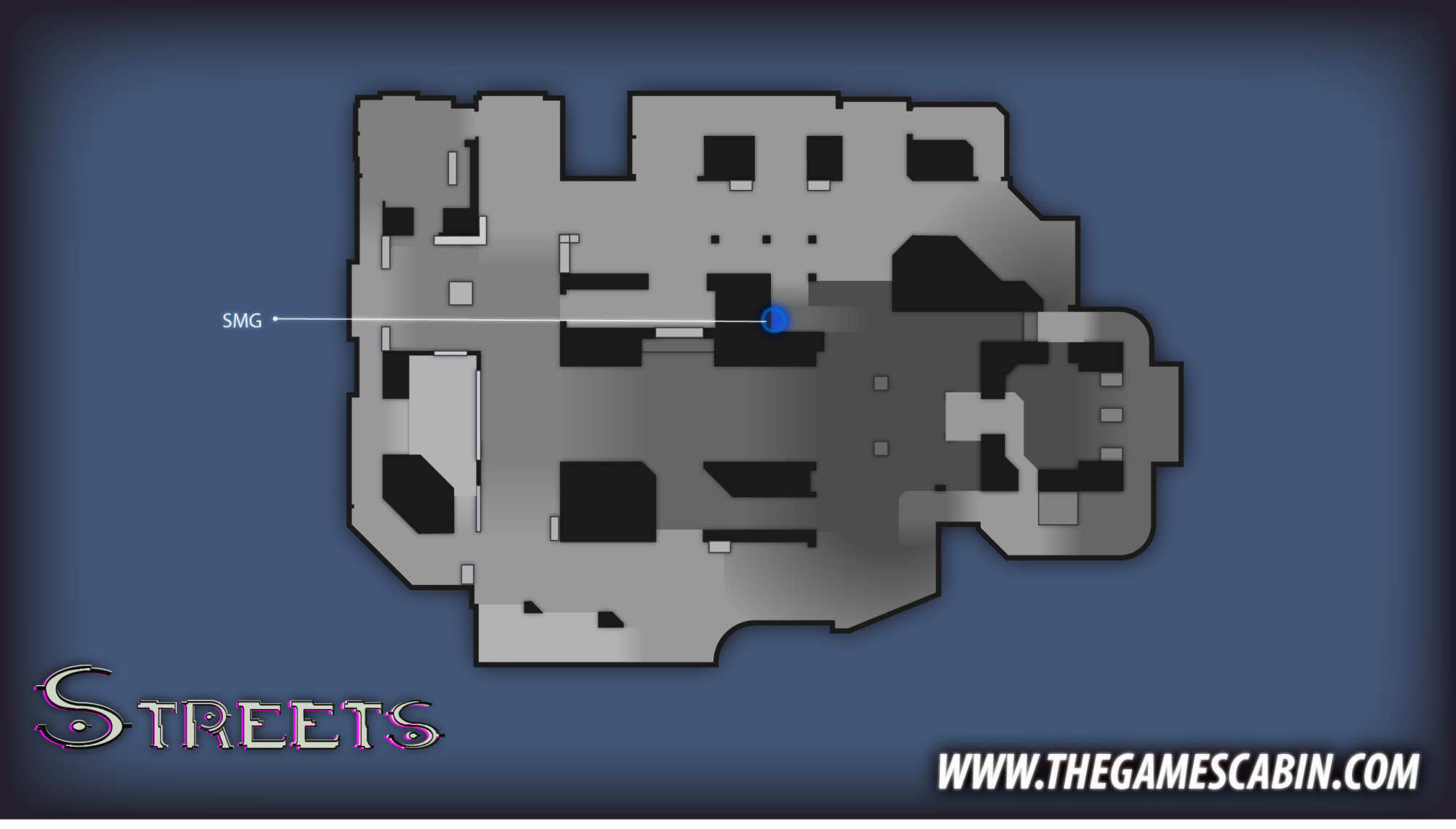 Streets Map Guide Halo Infinite SMG Needler Sentinel beam Spawn location