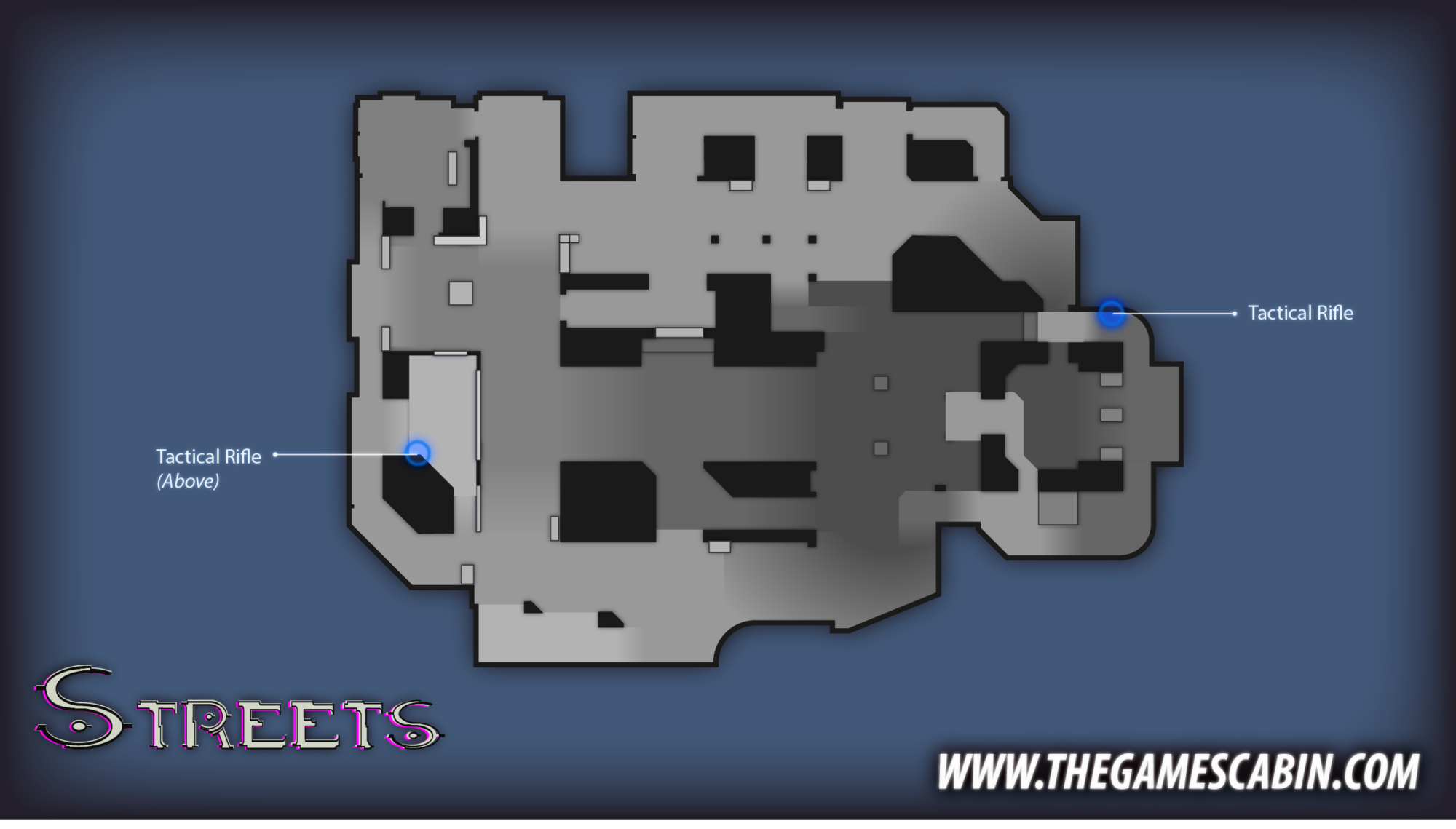 Streets Map Guide Halo Infinite Tactical Rifle Spawn location