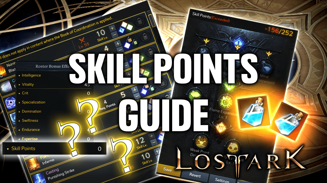 skill points guide lost ark