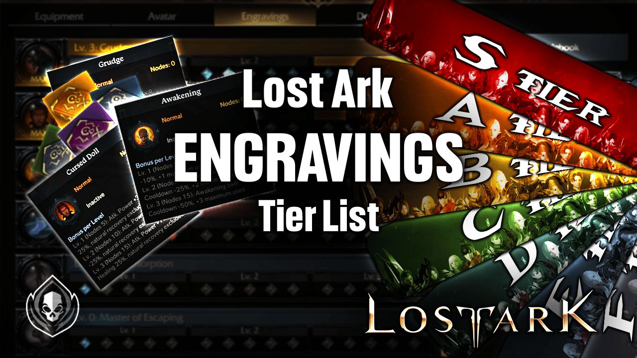 lost ark engravings tier list