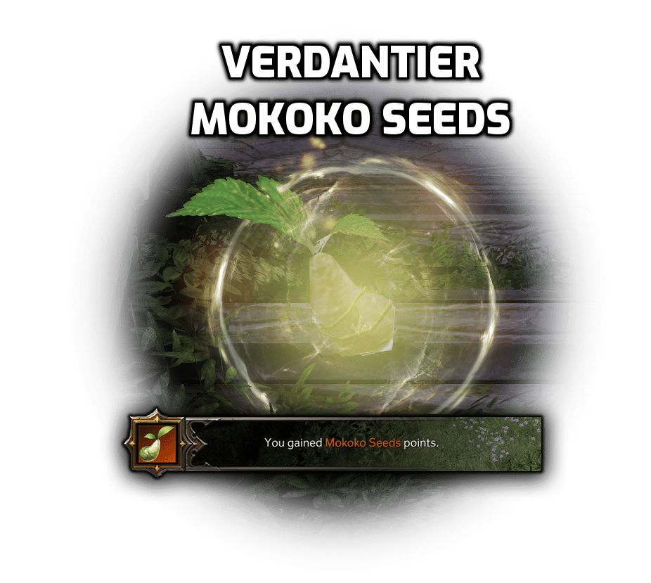 Verdantier mokoko seeds