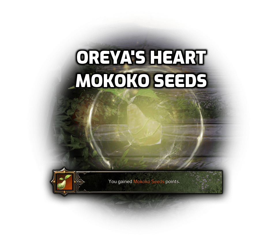 Oreya's Heart mokoko seeds