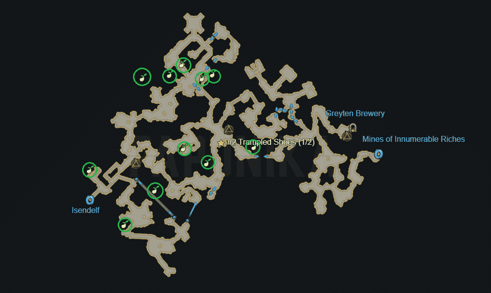 Mines of Fire Mokoko Seeds Map