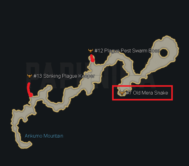 Old Mera Snake Location lost ark