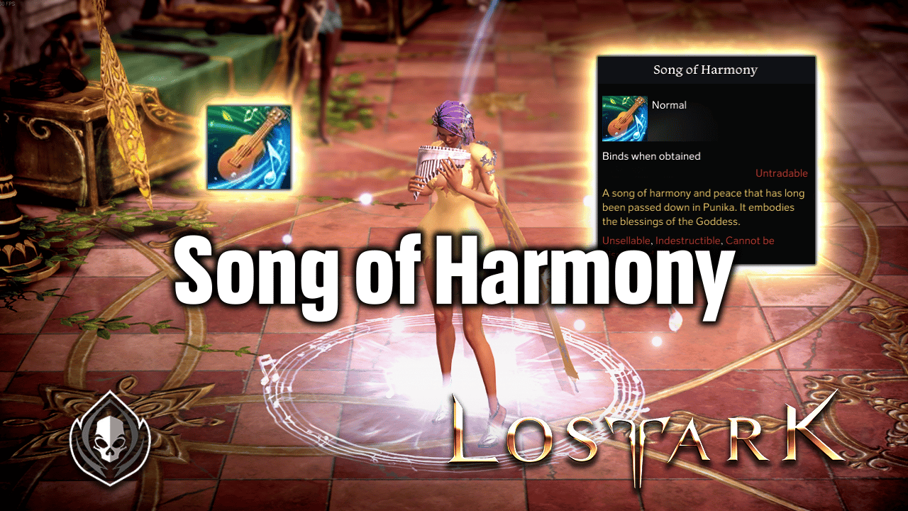 song of harmony lost ark