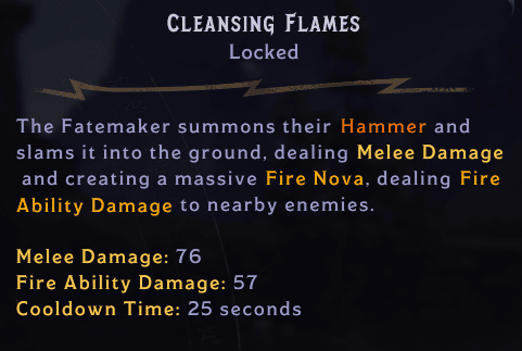 Clawbringer Cleansing Flames Ability Tiny Tina's Wonderlands