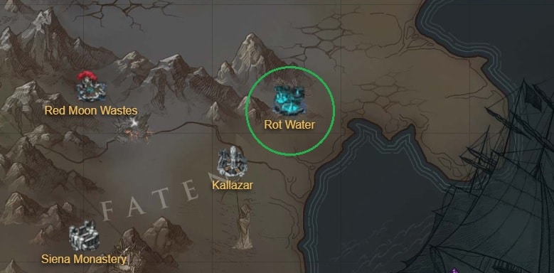 Rot Water Mokoko Seeds Locations