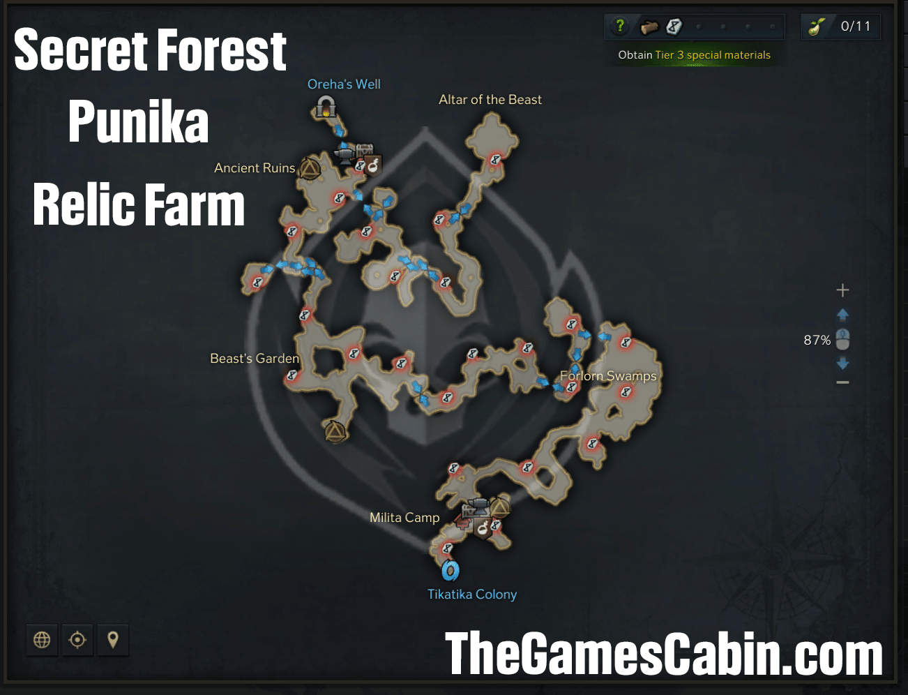 LOST ARK - TIER 3 - FORAGING FARMS (PUNIKA + SOUTH VERN) 