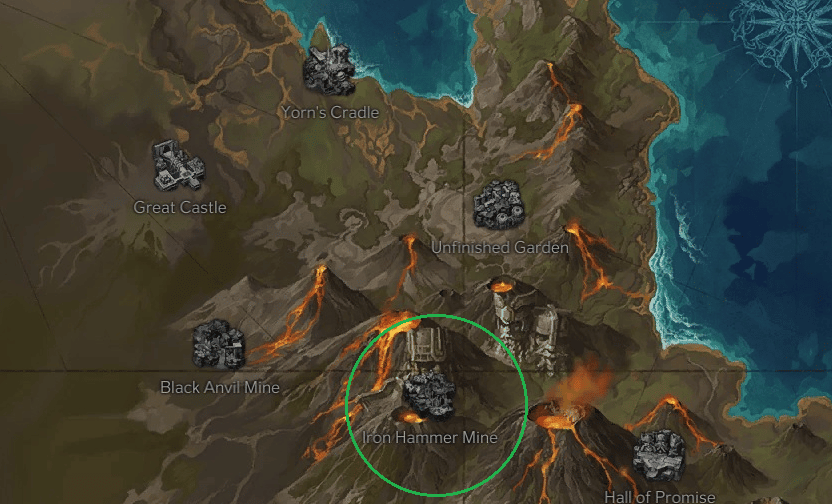 Iron Hammer Mine Riches Mokoko Seeds Locations