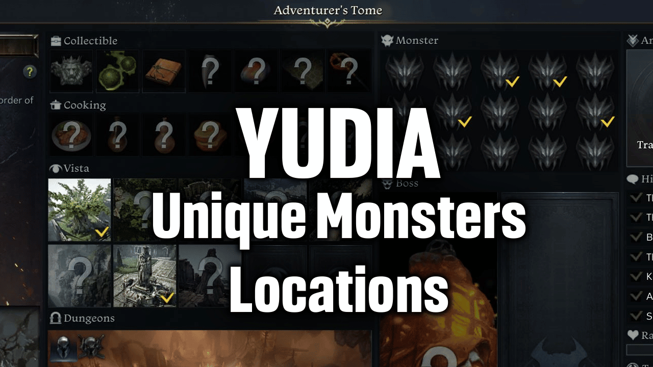 yudia unique monsters adventure tome