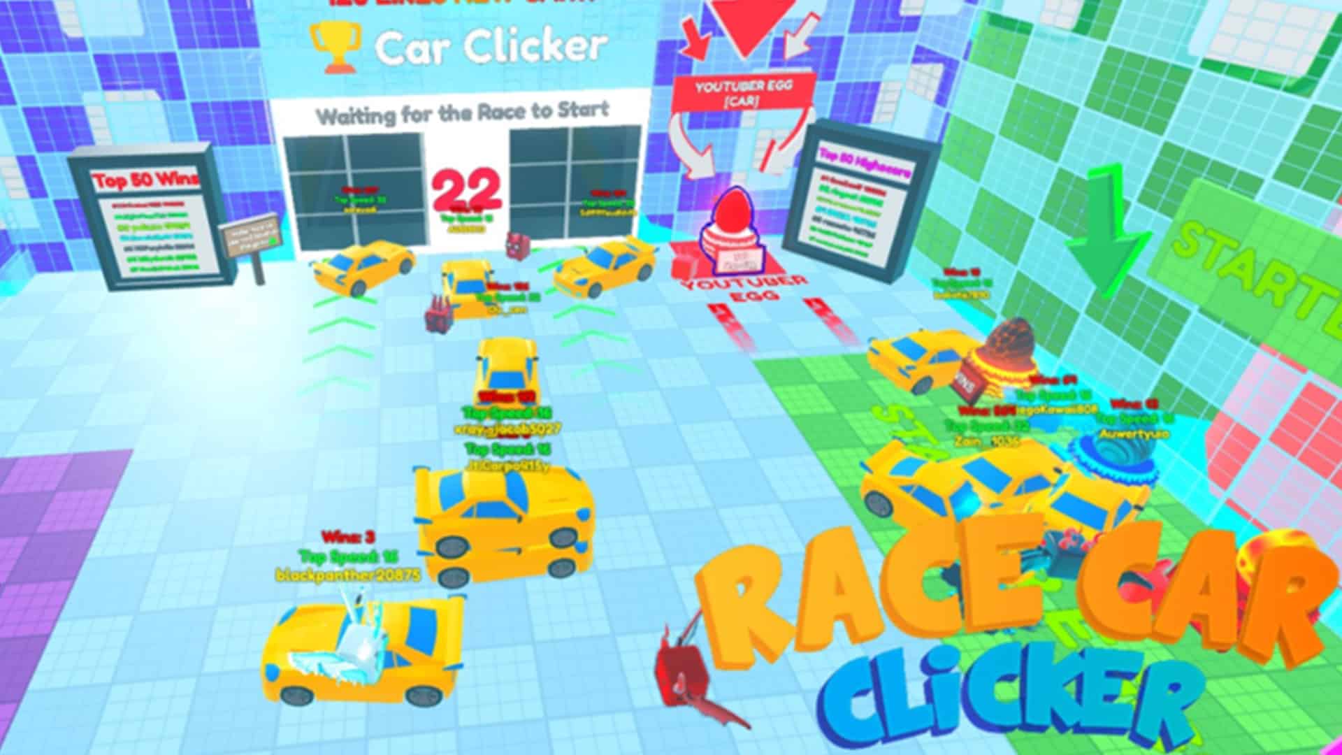 Roblox Race Car Clicker