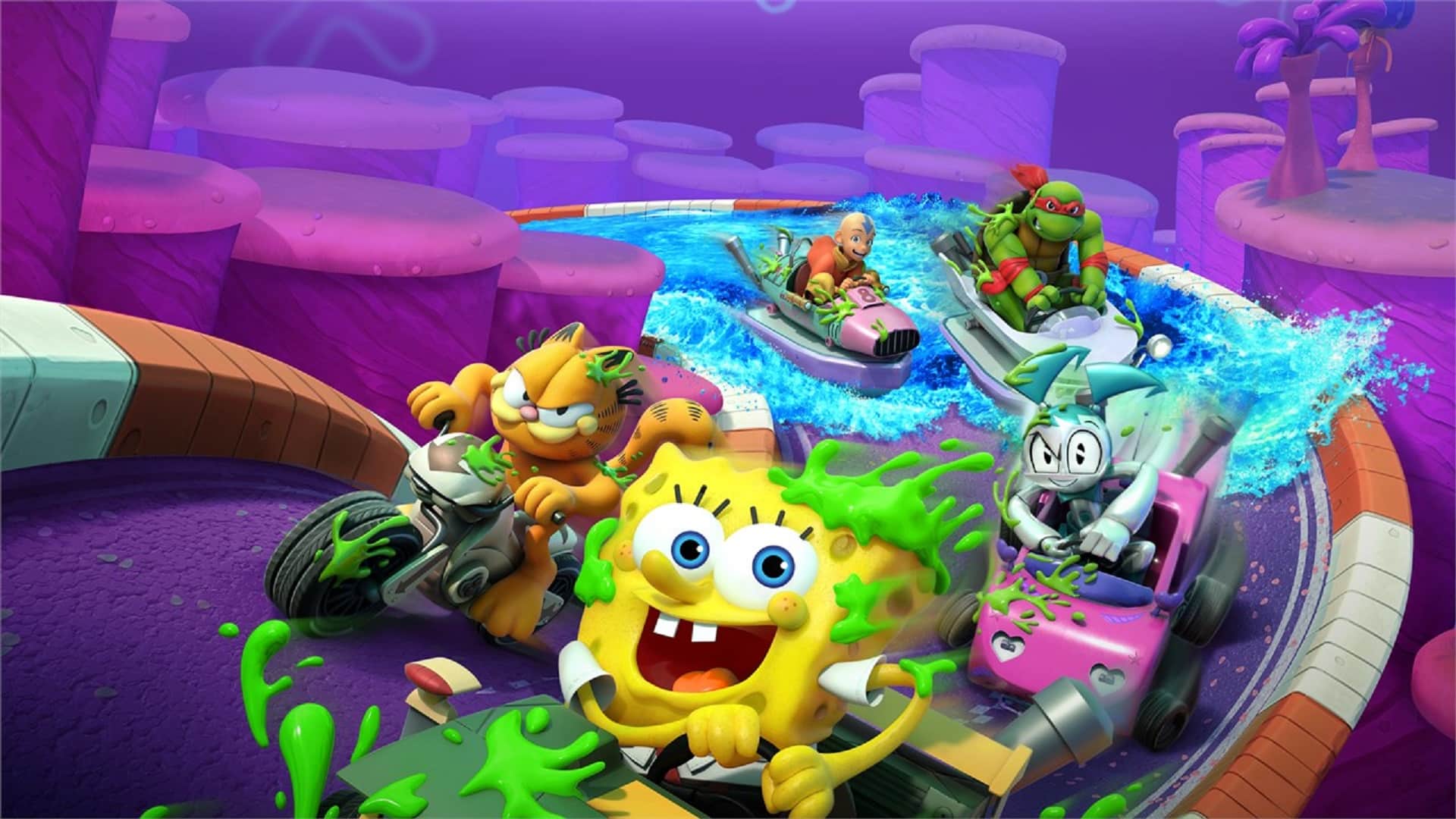 Nickelodeon Kart Racers 3 splash art