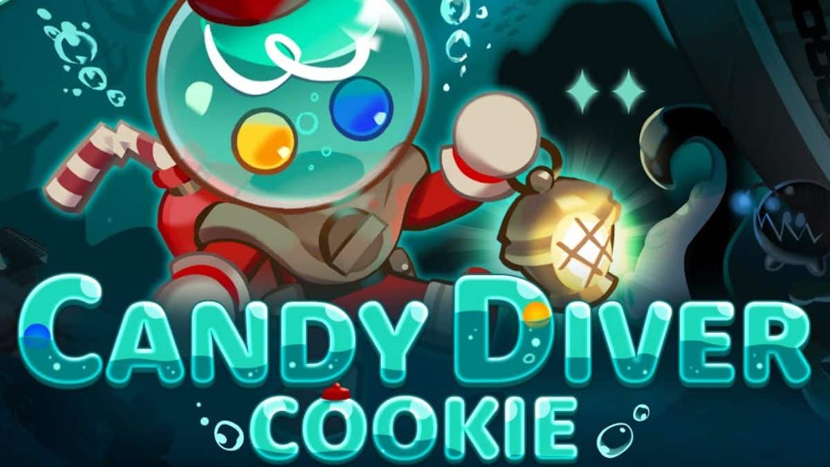 Cookie Run Kingdom Candy Diver Cookie Cake Order