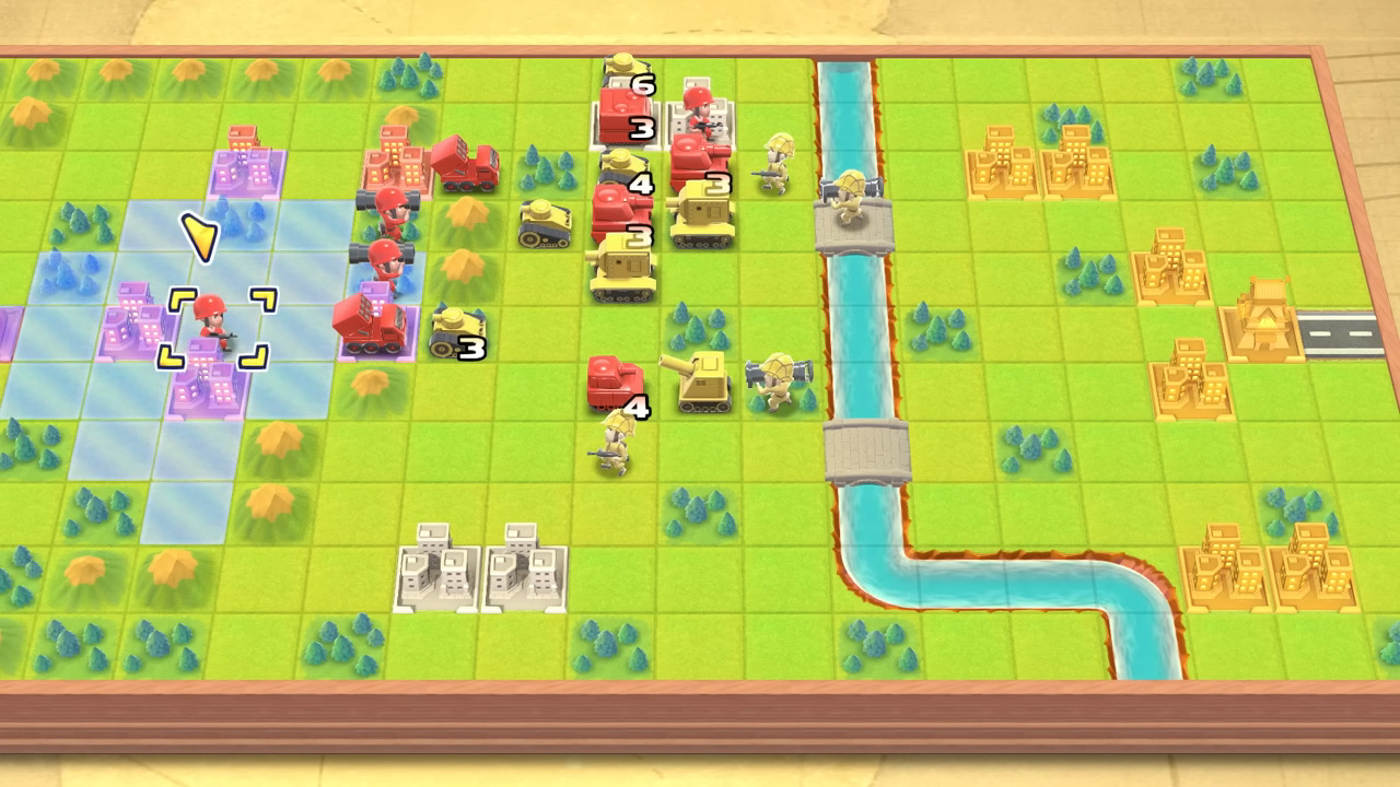 Advance Wars Tactical Battlefield shot