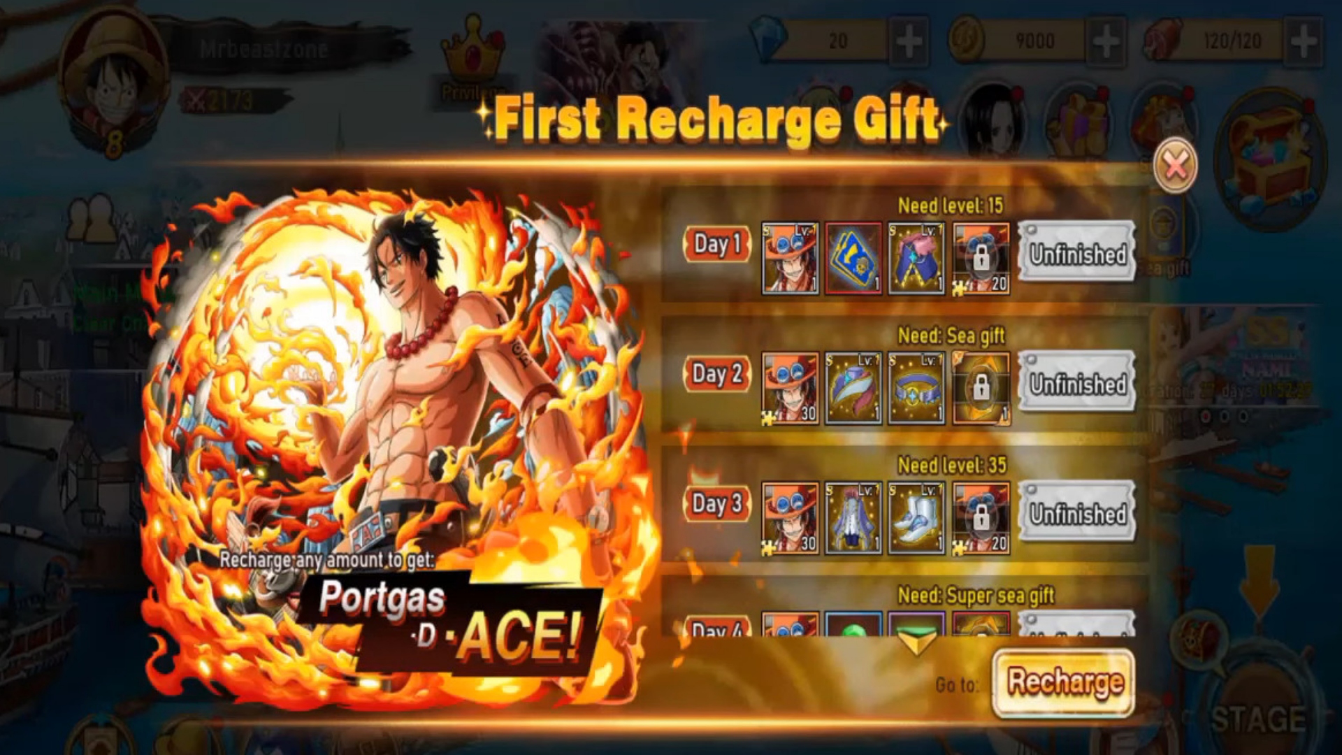 Age of Naval Wars codes Recharge Gift