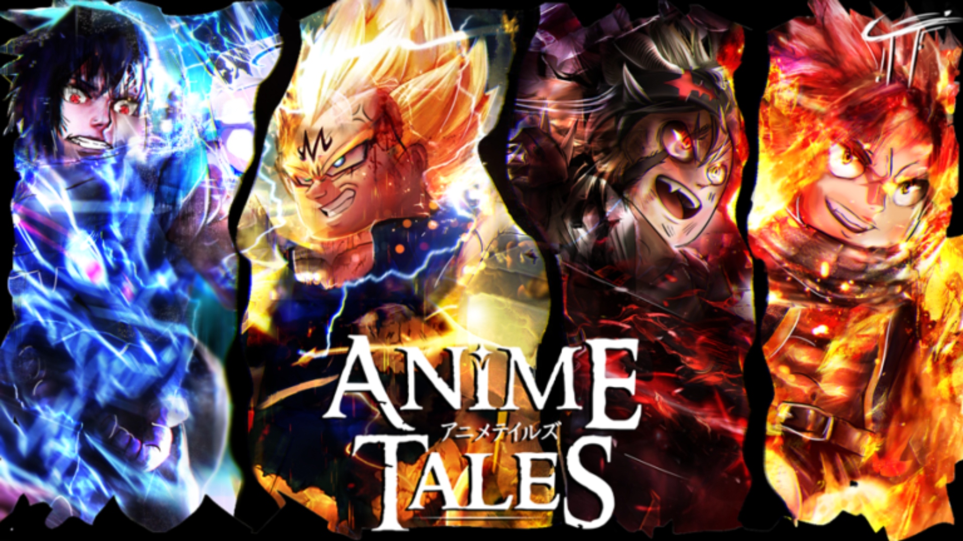 4 characters from Anime Tales.