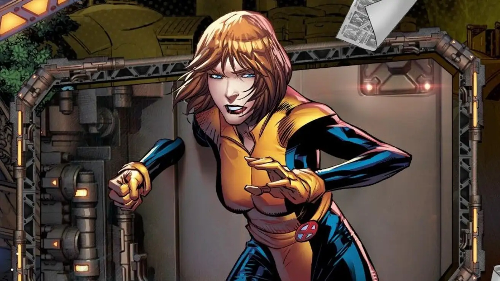 An image of Kitty Pryde in a Marvel comic