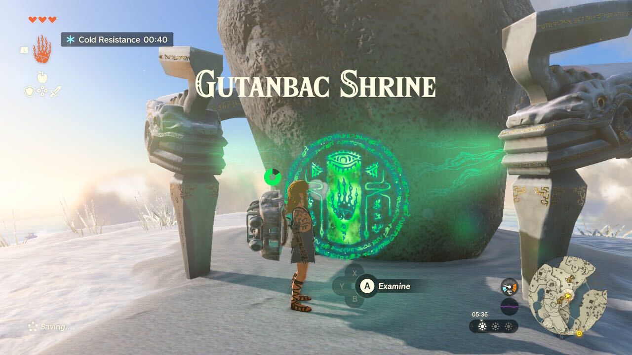 Third Shrine entrance in Tears of the Kingdom