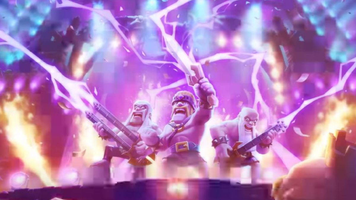 Rock Barbarian challenge decks in Clash Royale