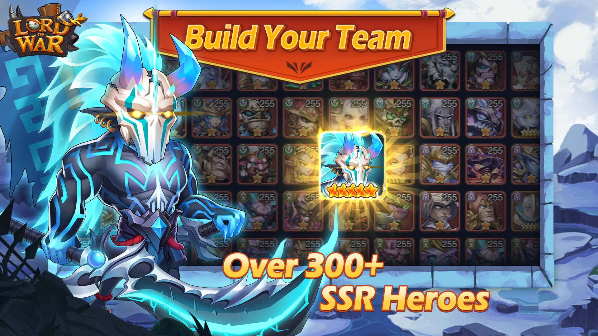 Lord of War SSR heroes page