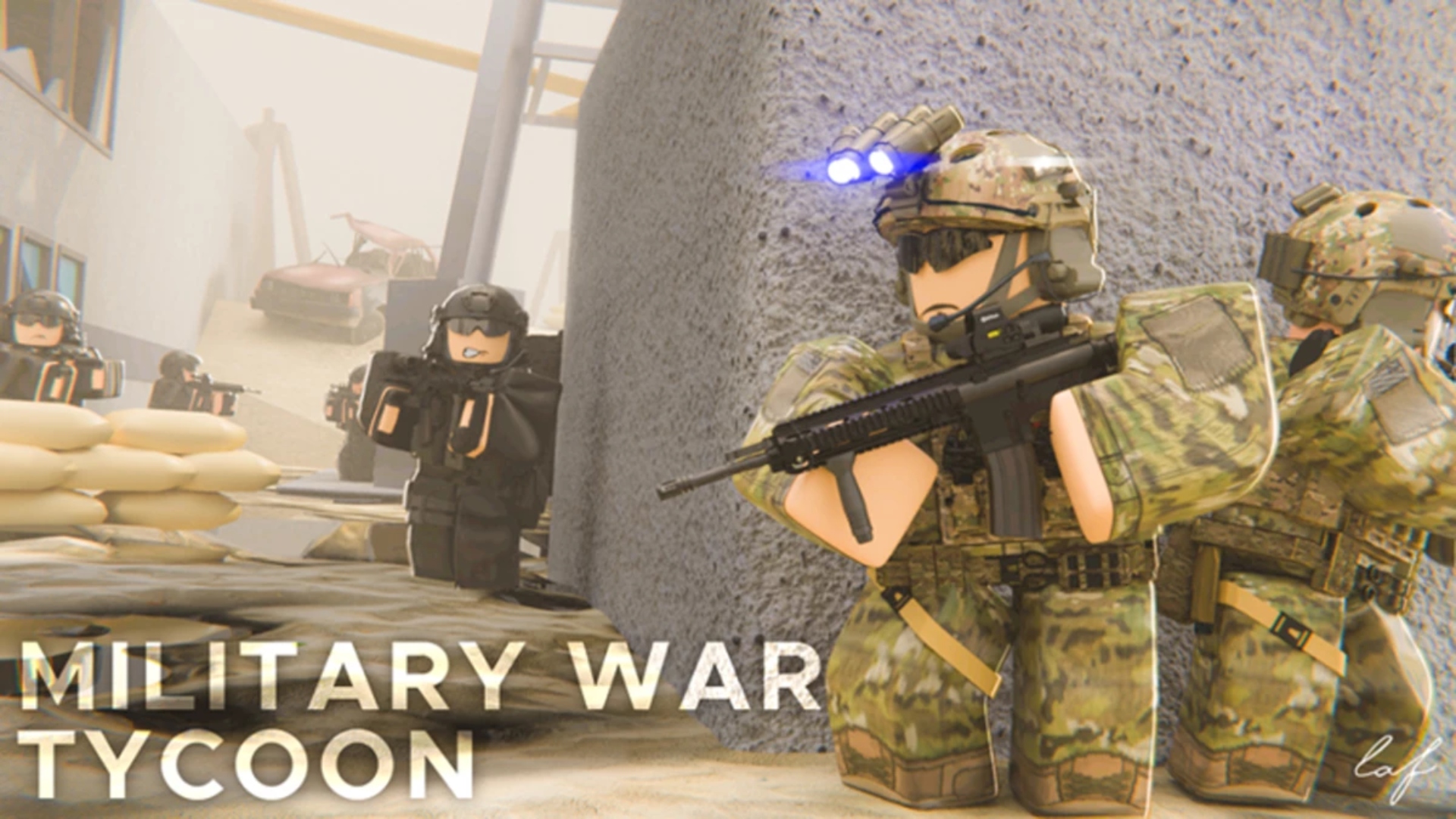 Soldiers from Military War Tycoon.