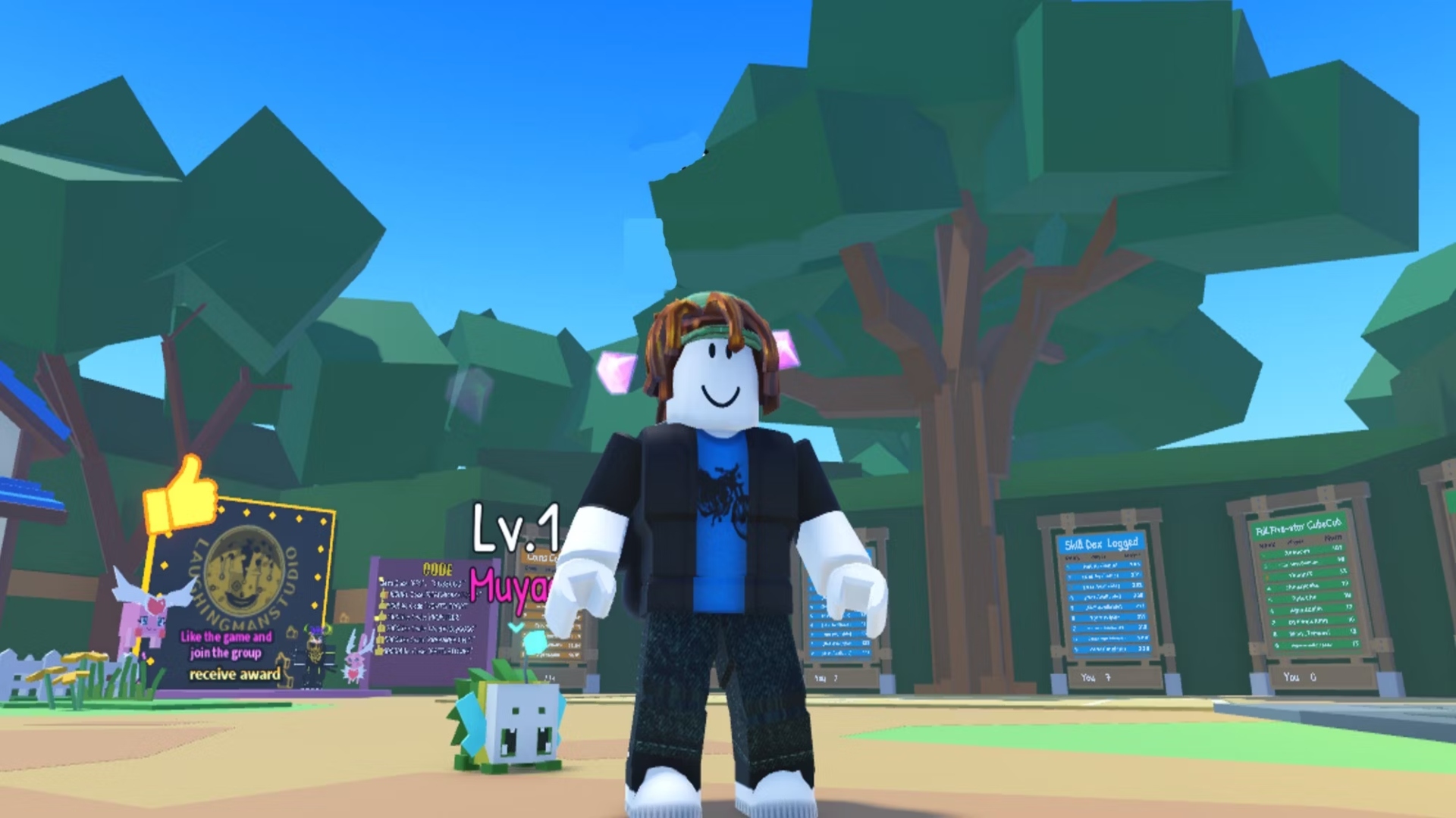 A player in Pet Evolution Simulator.