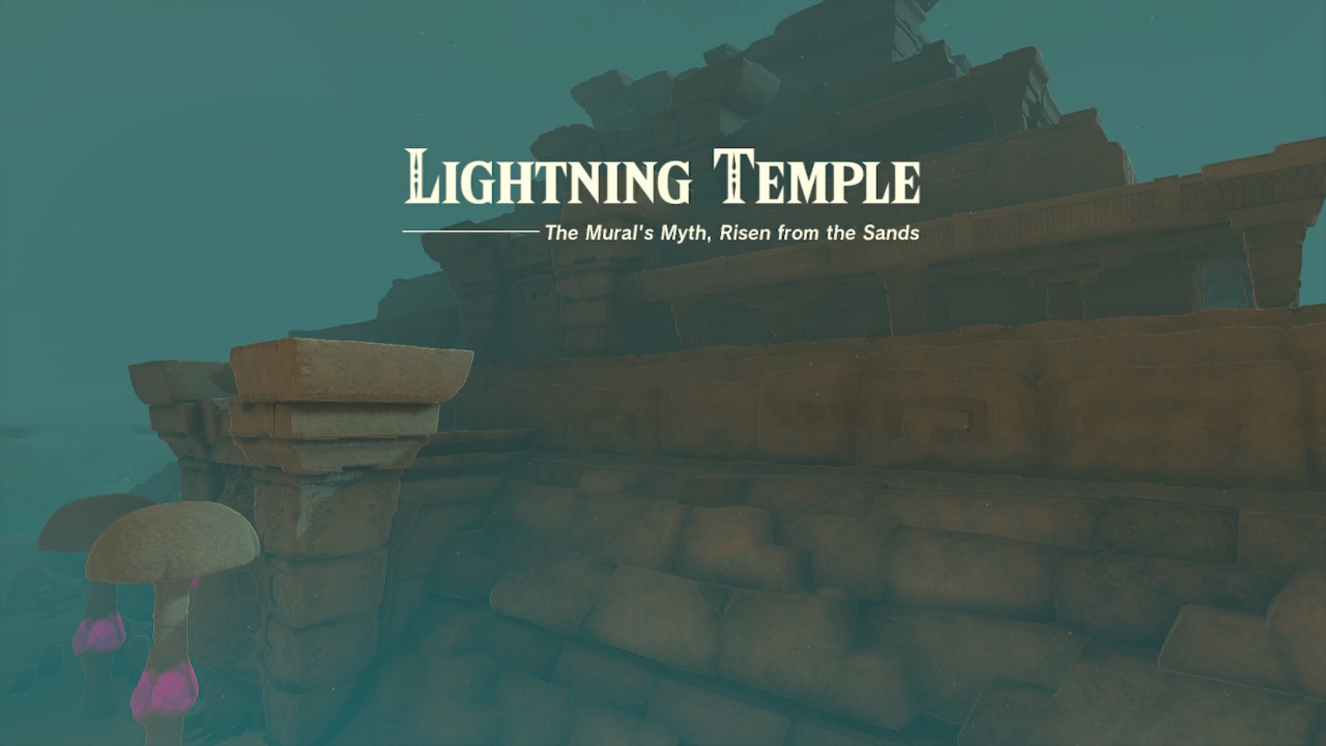 The Lightning Temple in Tears of the Kingdom.