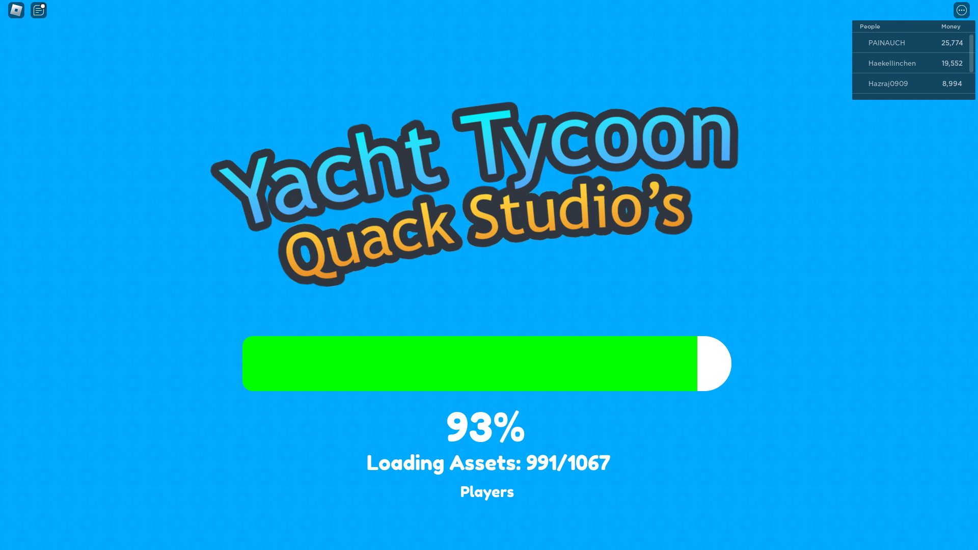 Yacht Tycoon loading screen