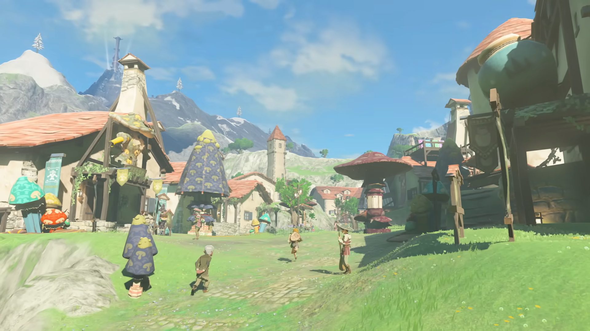 Village in Zelda: Tears of the Kingdom
