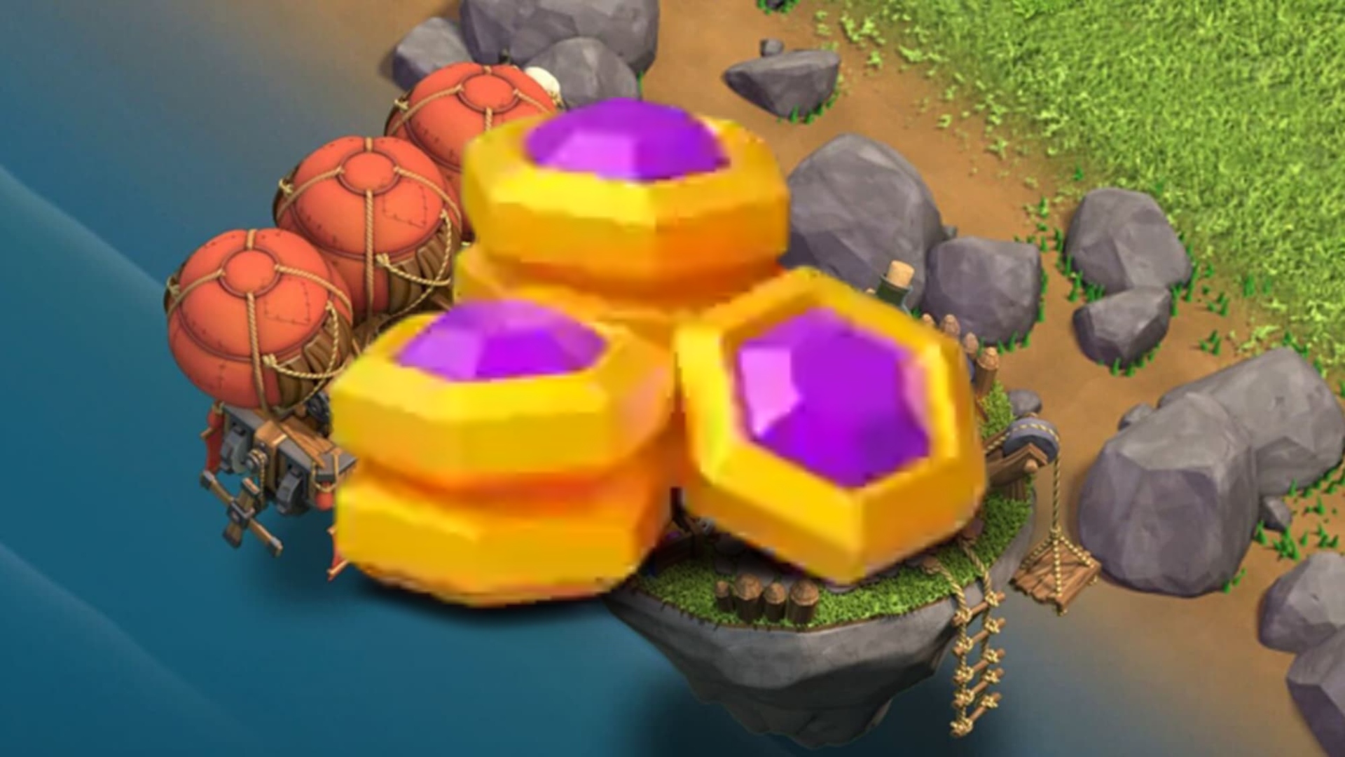 Capital Gold from Clash of Clans.