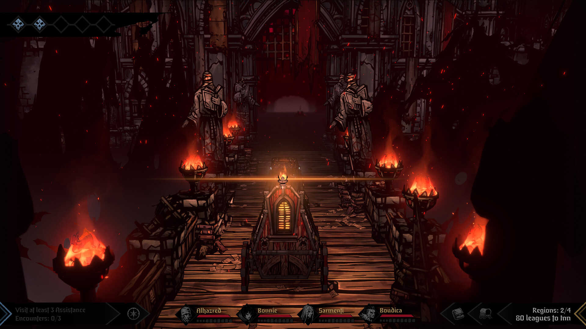 Darkest Dungeon 2 stagecoach