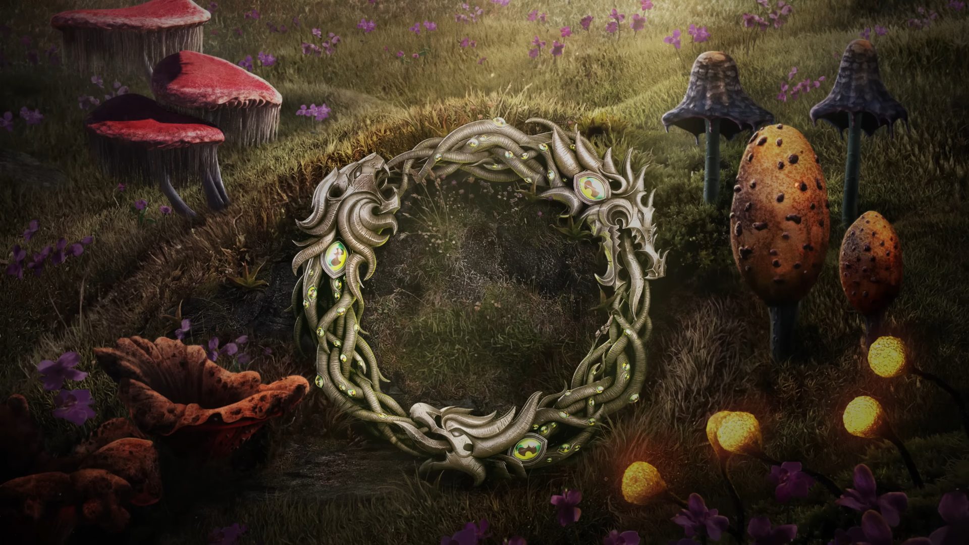 Elder Scrolls Online Necrom wreath