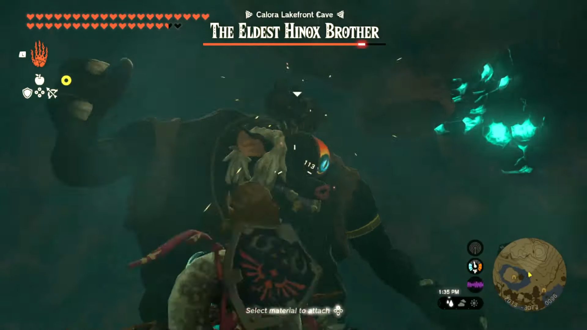 Eldest Hinox Brother in Zelda: Tears of the Kingdom
