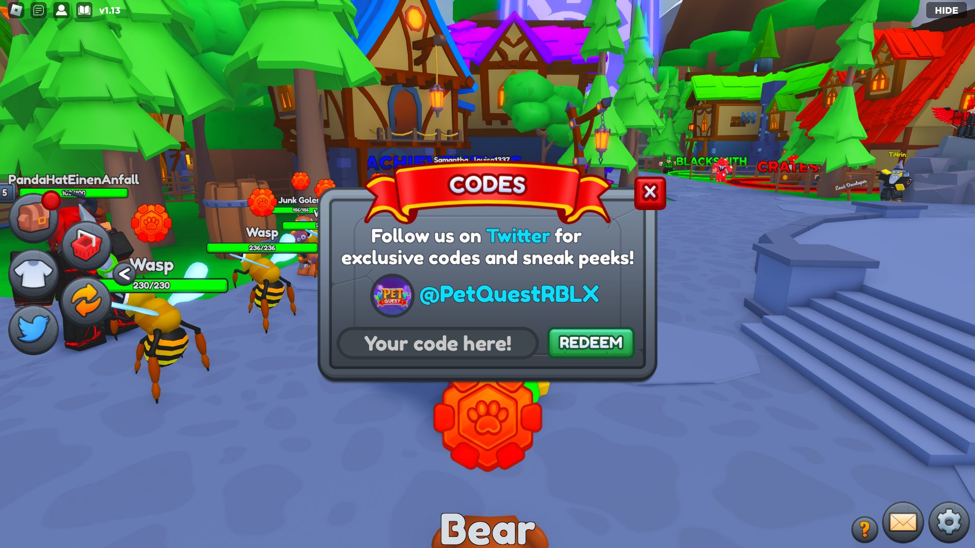 Pet Quest code redemption