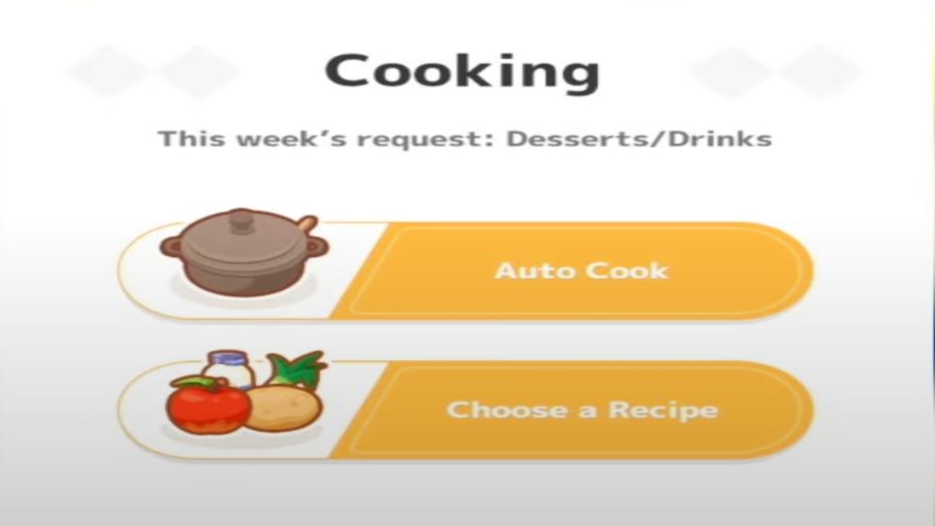 If you're lazy, you can always Auto Cook!