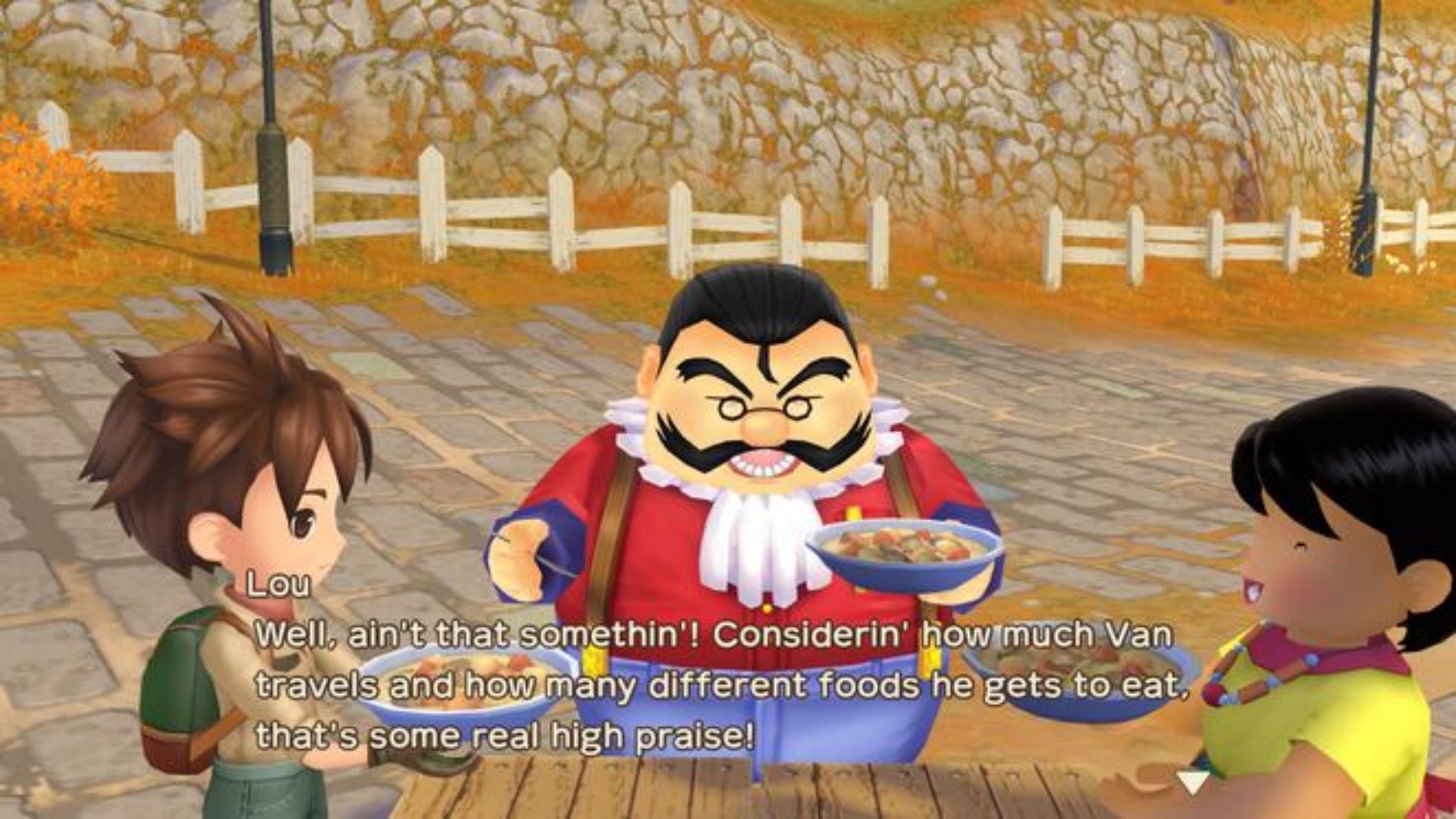 The Harvest Banquet in Story of Seasons: A Wonderful Life