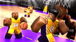 Angry players in Basketball Legends