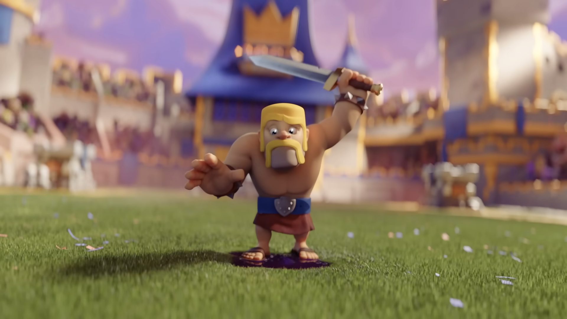 Barbarian in Clash Royale, a class affected by the latest balance changes