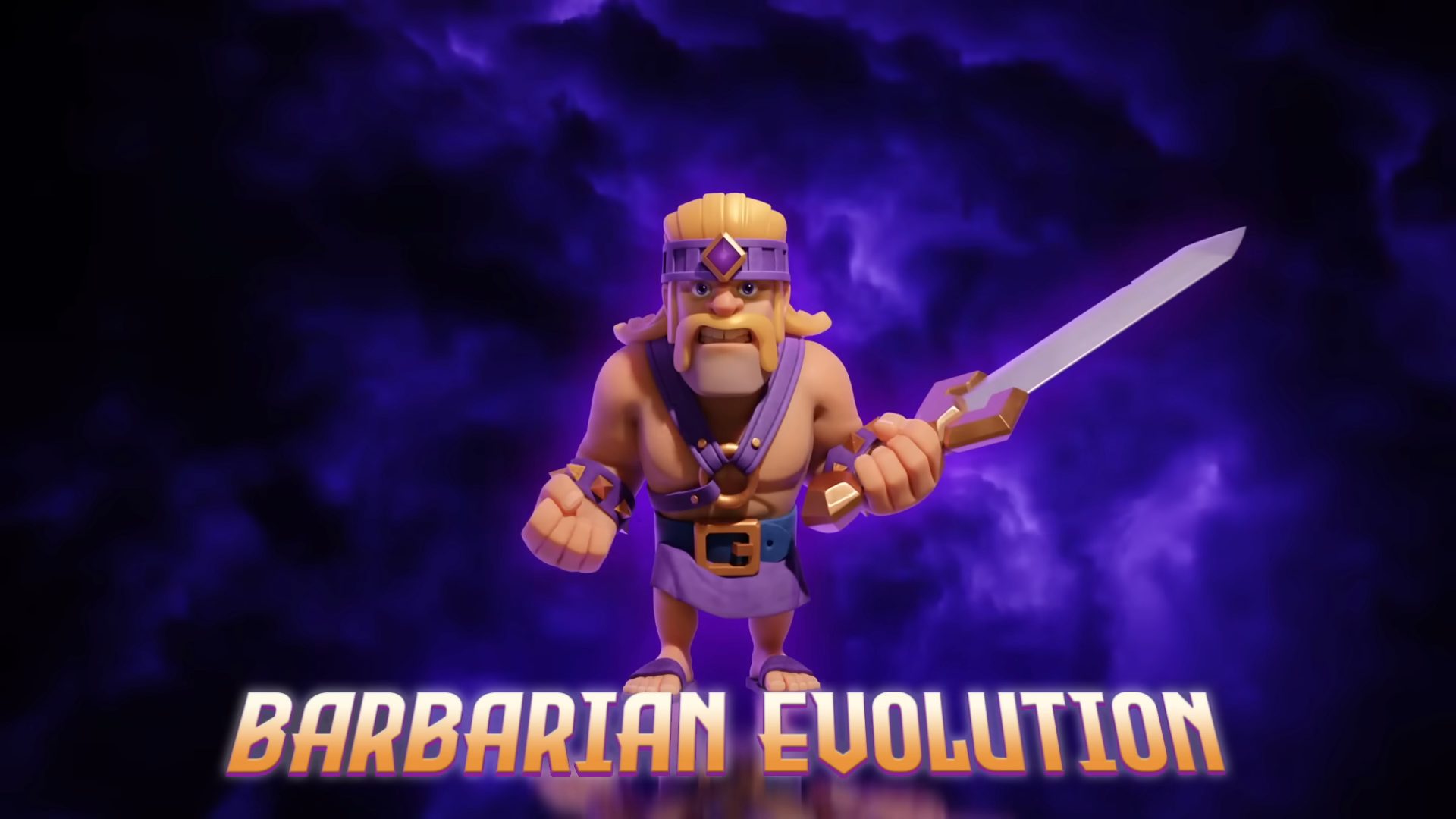 Barbarian Evolution in Clash Royale