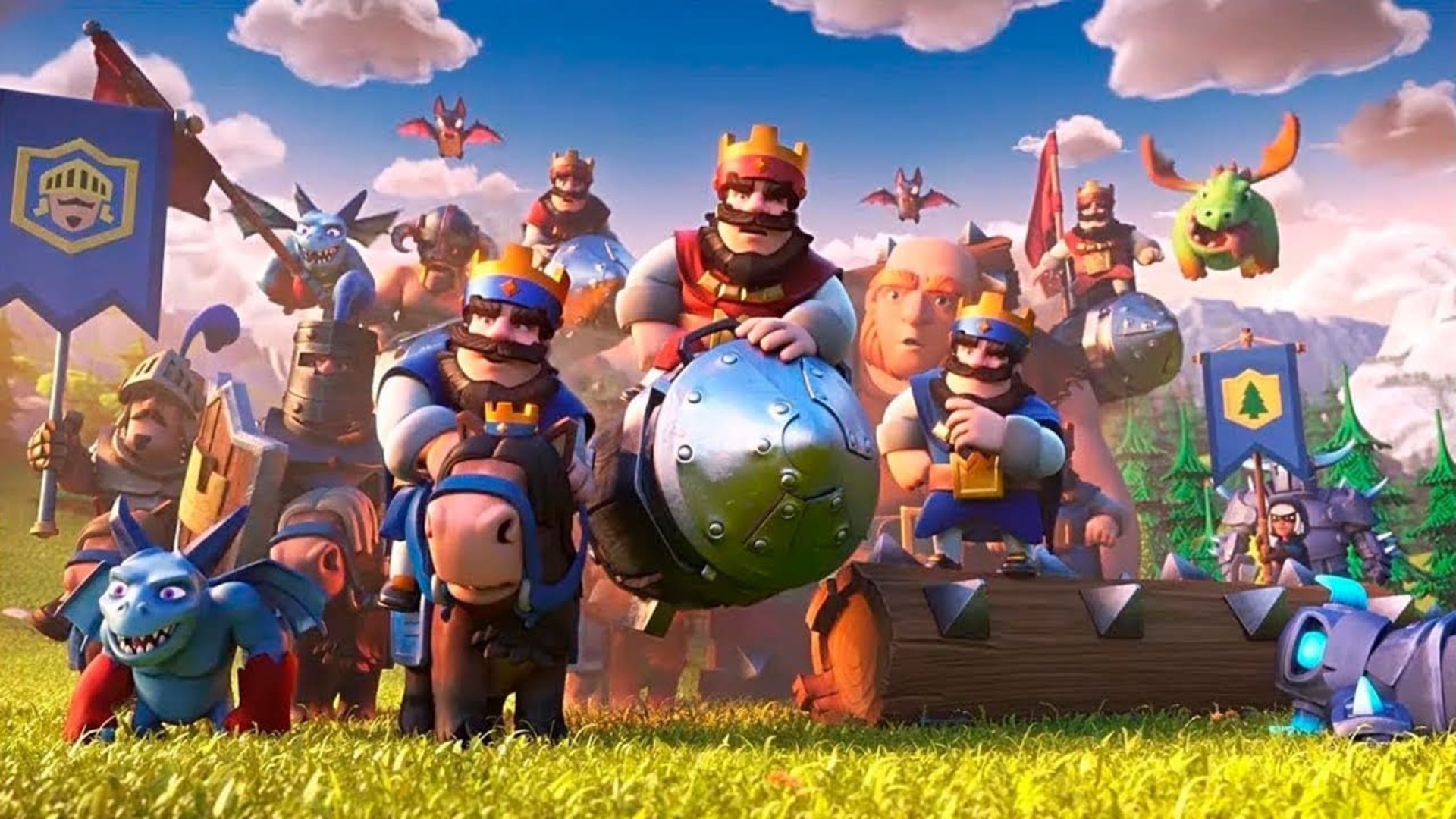 An army in Clash Royale.