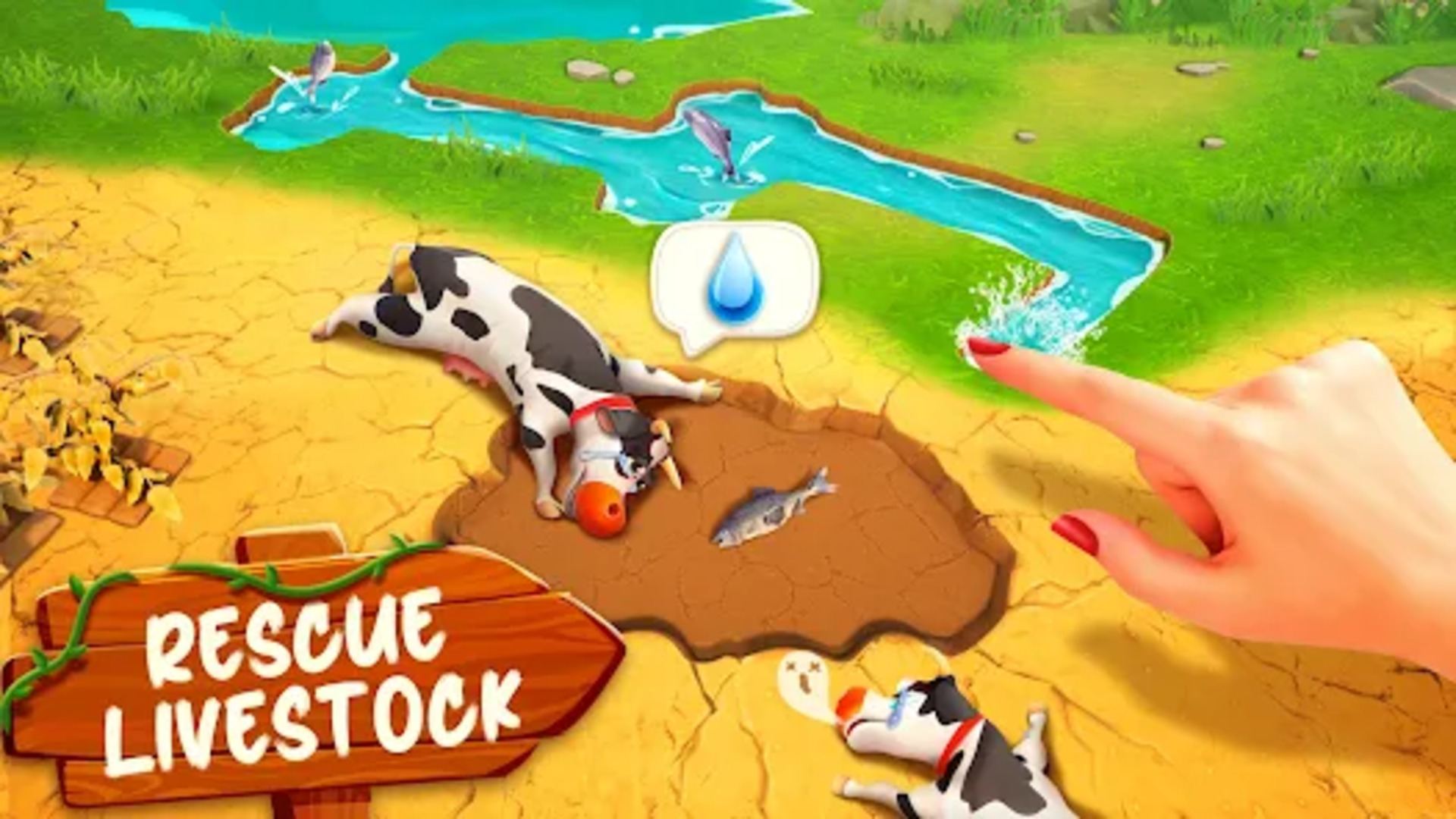 Rescue Livestock in Family Farm Adventure