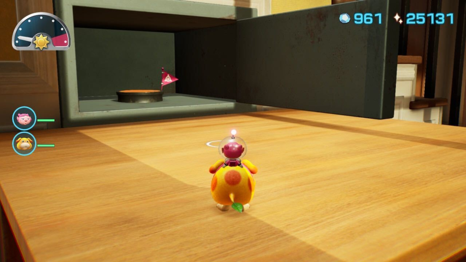 The open safe in Pikmin 4.