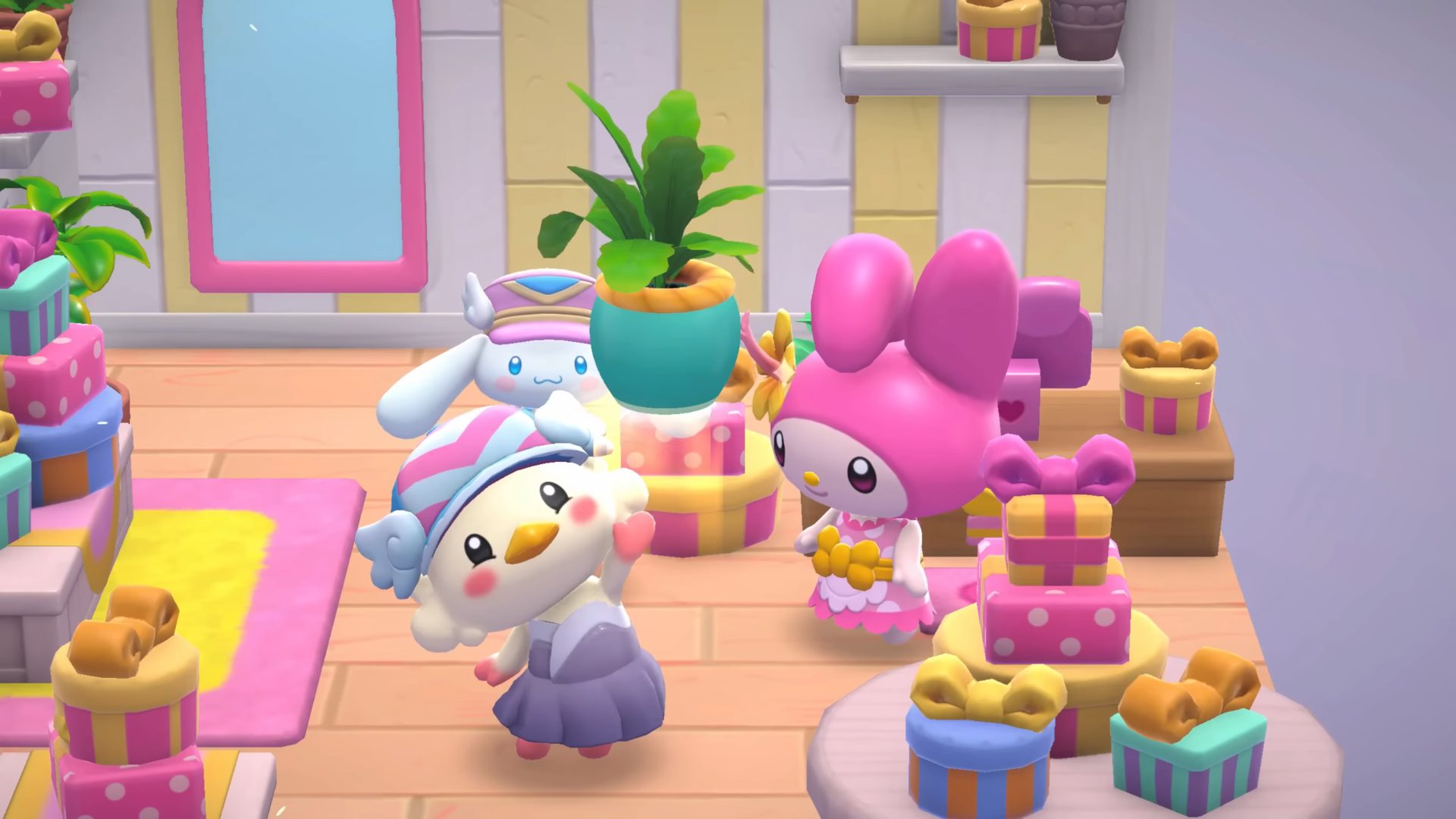 Plant received from My Melody in Hello Kitty Island Adventure